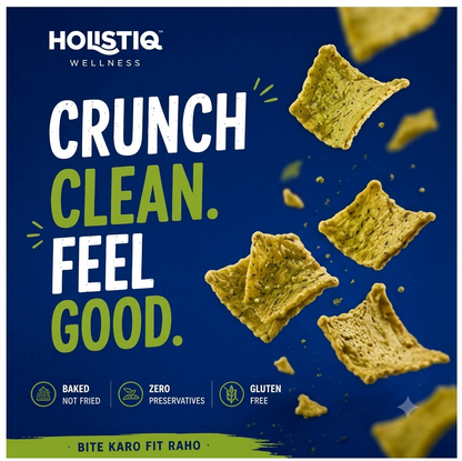 SLOW ROASTED BROCCOLI BASIL CHIPS (60 g)