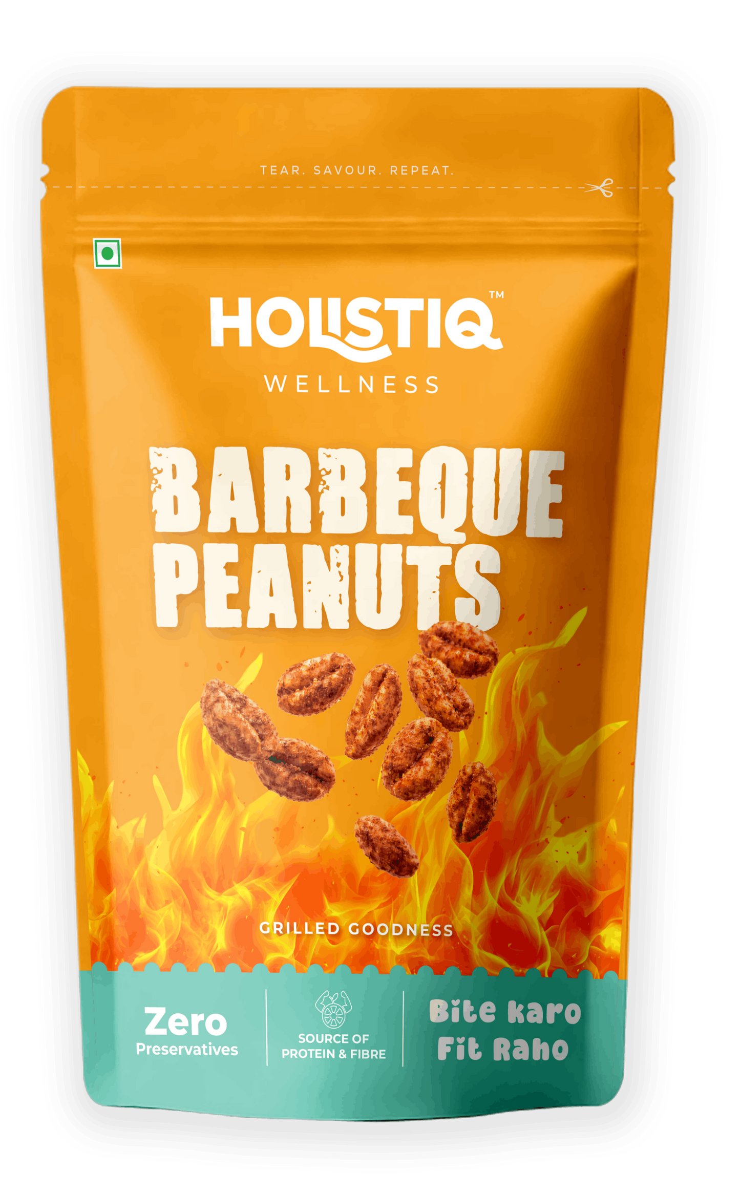 SLOW ROASTED BBQ PEANUTS (180 g)